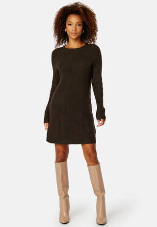 Carol L/S Knitted Dress