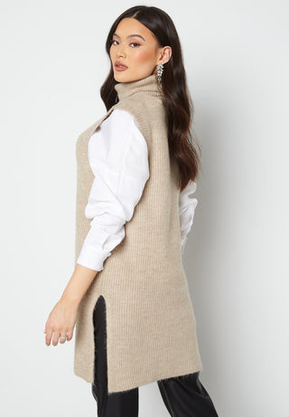 Cora Long Rollneck Vest