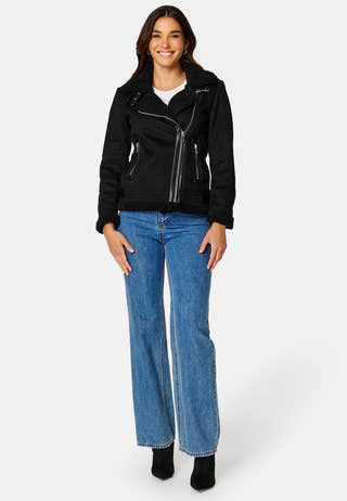 Diana Bonded Aviator Jacket