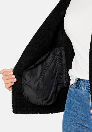 Diana Bonded Aviator Jacket