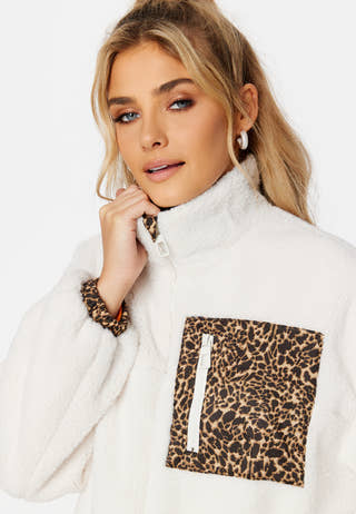 Elvira Mix Teddy Jacket