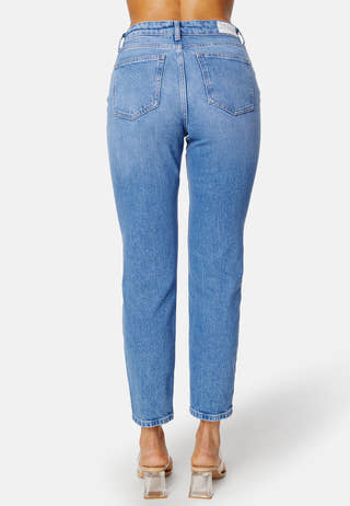 Emily HW Straight Ankle Jeans