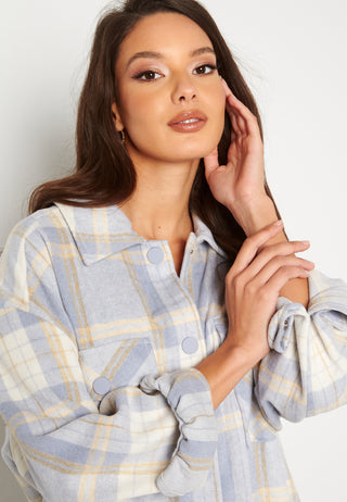 Houston Check Long Shaket