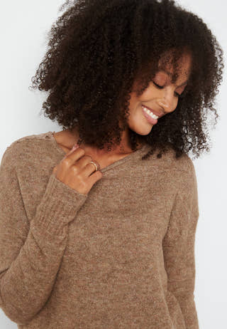Isolde Stay L/S Reversible Knit