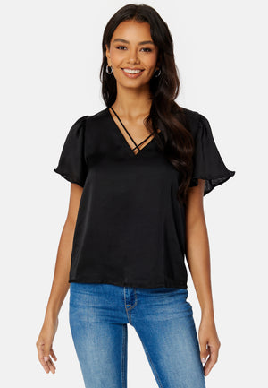 Jane SS V-Neck Top