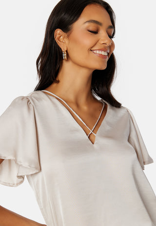 Jane SS V-Neck Top