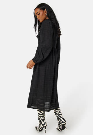 Julis LS Smock Dress