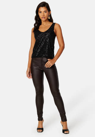 Lana S/L Sequins top