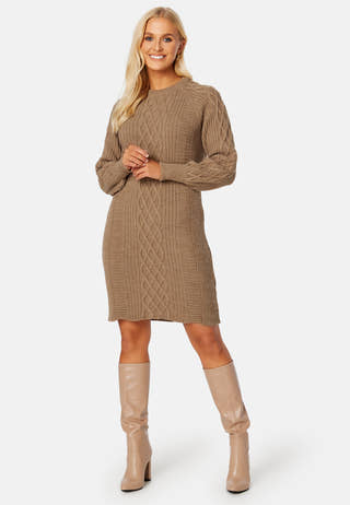Leise Freya L/S Cable Dress