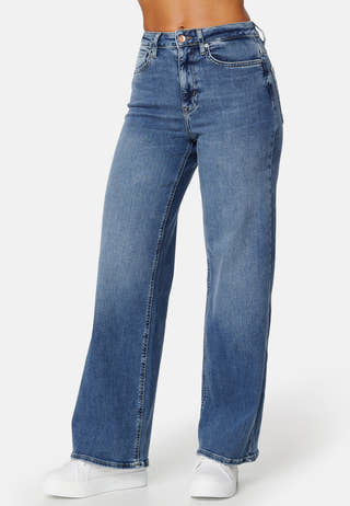Onlmadison Blush HW Wide Denim