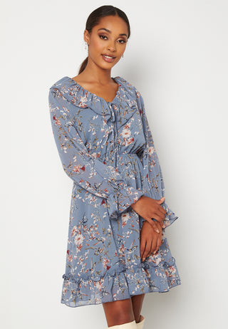 Maisie L/S Frill Dress