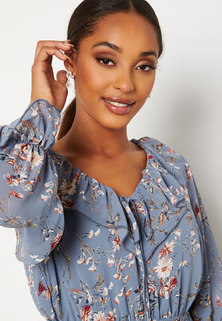 Maisie L/S Frill Dress