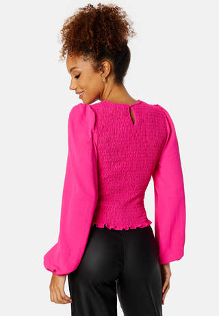 Mette LS Smock Top