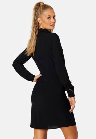 Mette L/S Wrinkle Dress