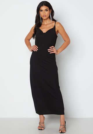 Monna S/L Slit Dress