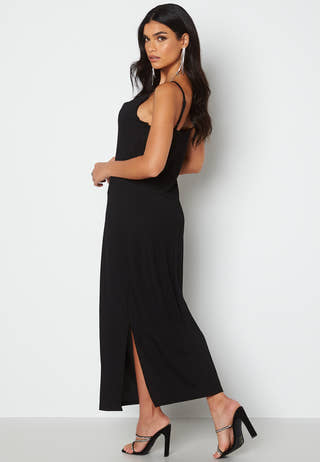 Monna S/L Slit Dress