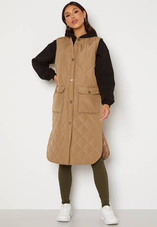 Nayra S/L Long Quilt Vest