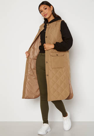 Nayra S/L Long Quilt Vest