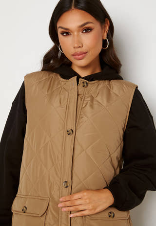 Nayra S/L Long Quilt Vest