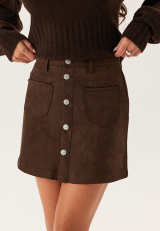 Onlamazing-stina Faux Suede Skjørt