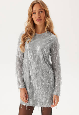 Onlanika Spacy Ls Short Dress