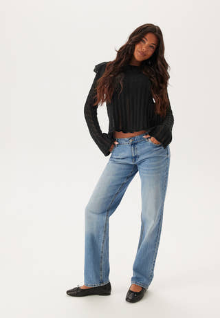 Onlashley Ls O-neck Mix Knt