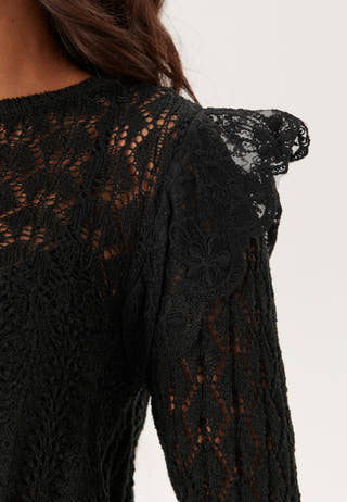 Onlashley Ls O-neck Mix Knt