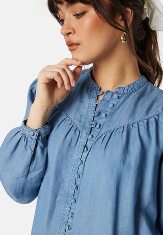 Onlaverie LS denim blouse
