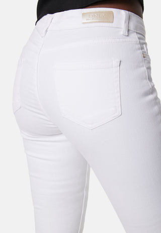 Onlbluch Mid RW Ank DNM Jeans