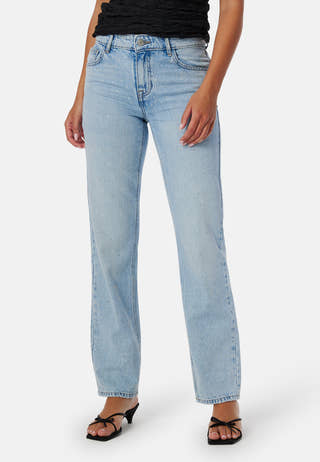 Onlbree low straight rhinest denim jeans