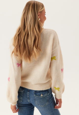 Onlbrunhilda Life LS Bow O-neck Genser