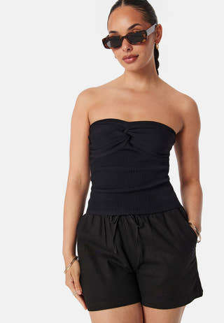 Onlcaro Linen Pull-Up Shorts