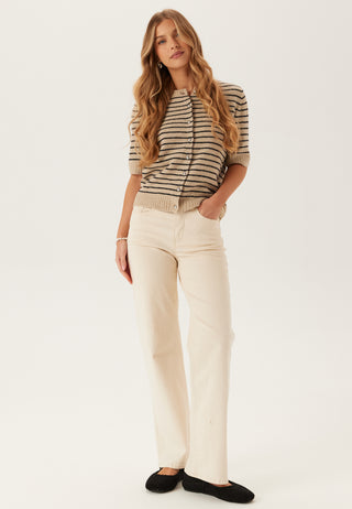 Onlchester Life Kortermet Stripet Cardigan
