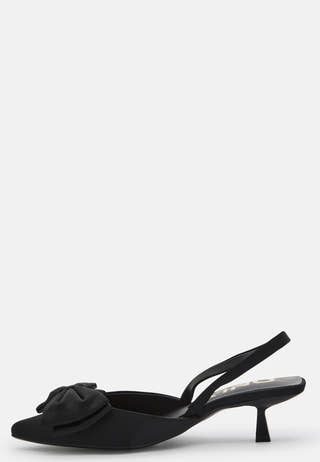 Onlcoco-6 Satin Bow Slingback