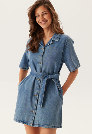 Onlellie Short Sleeve Mini Belt Dress