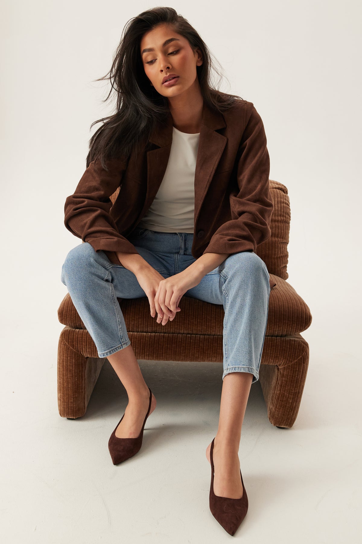 Only - ONLY - Onlemily Hw Straight Ank Dnm Light Blue Denim