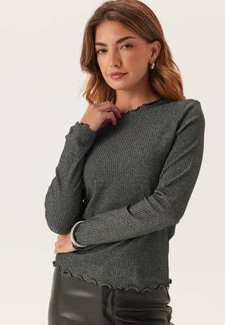 Onlemma Life Ls Glitter Top