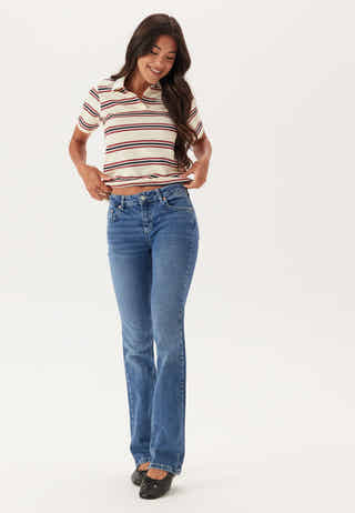 Onlevie S/S Polo Top