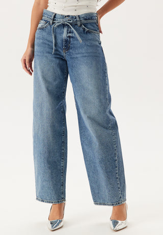 Onlgianna Mw Straight Dnm Jeans