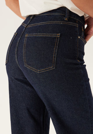 Onljuicy High Waist Wide Leg Jeans Rinse Denim