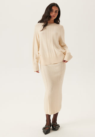 Onlkatia Cable Midi Skirt Cc K