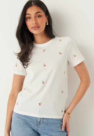 Onlketty Life S/S O-NECK TOP