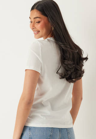 Onlketty Life S/S O-NECK TOP