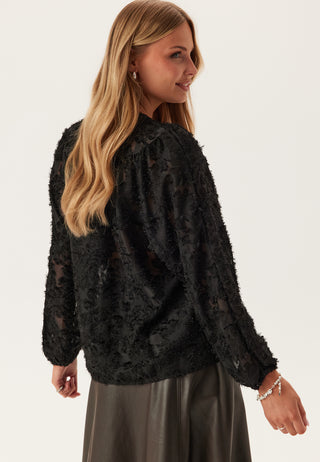 Onlkorsa Ls Jacquard Skjorte