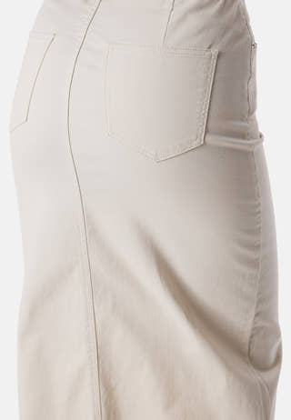 Onllola Long Slit Skirt