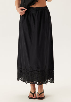 Onllou Life Emb Long Skirt