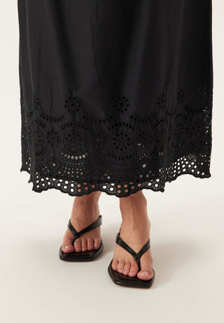 Onllou Life Emb Long Skirt