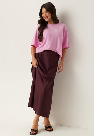 Onlloyal 2/4 O-Neck Strikket Topp