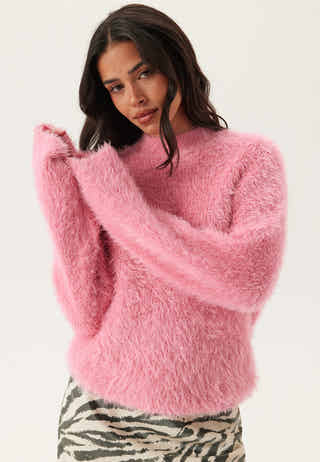 Onllulu Ls Rib Highneck Cc Knt