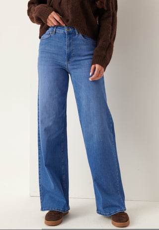 Onlmadison Blush High Waist Wide Leg Jeans